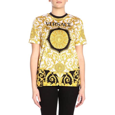 versace gym shirt|Versace tee shirts women.